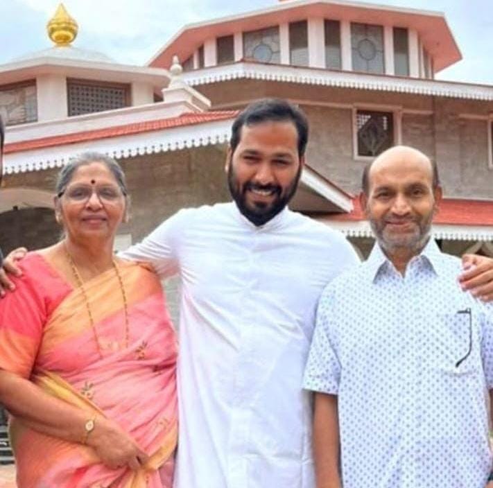 Rev. Fr. Sathish Paul and Family